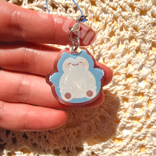 pokemon glitter phone charms