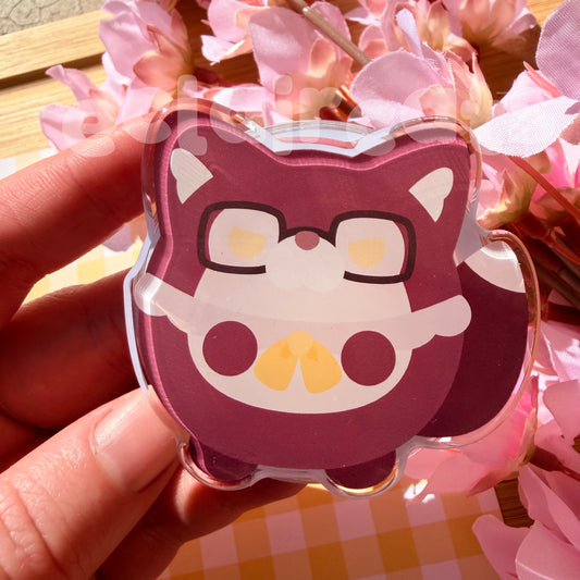 valko merch - decals, phone grip, badge reel, and phone charms!