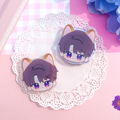 lads kitty chibi phone grips