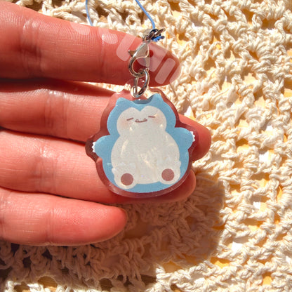 pokemon glitter phone charms