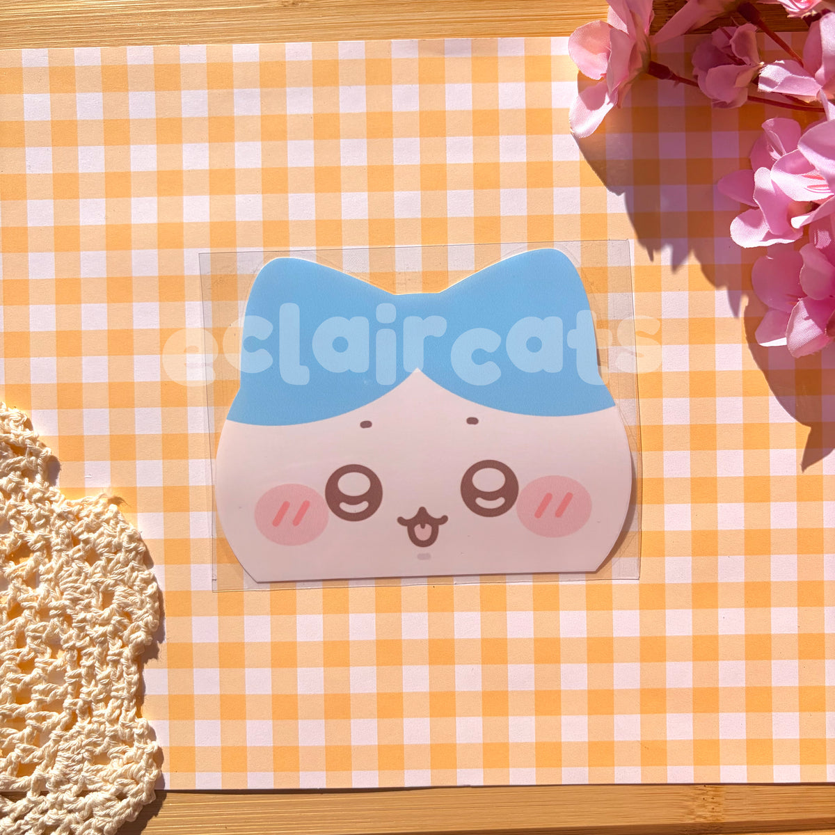 chiikawa peeker car decals