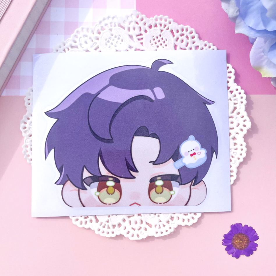 lads chibi car decals